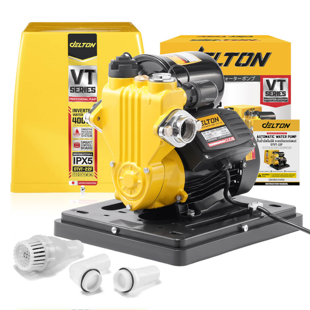 ปั๊มอัตโนมัติ DELTON รุ่น DTVT-22F 400 วัตต์